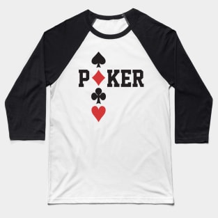 Poker (2) Baseball T-Shirt